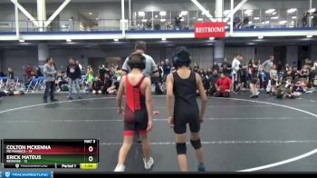 68 lbs Round 4 (8 Team) - Colton McKenna, MD Maniacs vs Erick Mateus, Rednose