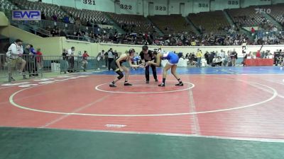 130 lbs Round Of 32 - Leeah Wright, Deer Creek vs Kirra Wilkins, Broken Bow