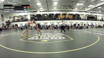 285 Freshman/Soph Semifinal - Dominic Marr, Mount St Joseph vs Peyton Long, Trine