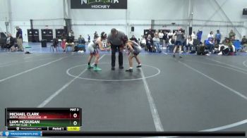 88 lbs Round 3 (4 Team) - Michael Clark, North Jersey Wrestling vs Liam McGuigan, Grit Mat Club