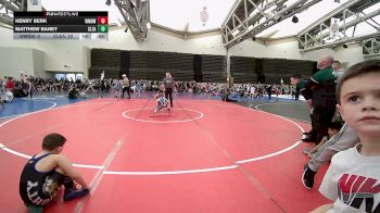 56 lbs Rr Rnd 4 - Henry Berk, Williamstown K3 vs Matthew Baney, Clearview K3