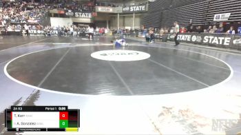 2A 113 lbs Cons. Round 3 - Agustin Gonzalez, Sedro-Woolley vs Talin Kerr, Anacortes