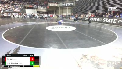 2A 113 lbs Cons. Round 3 - Agustin Gonzalez, Sedro-Woolley vs Talin Kerr, Anacortes