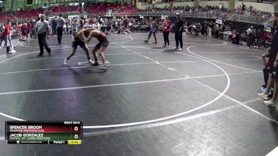 140 lbs Cons. Round 3 - Spencer Broom, Valentine Wrestling Club vs Jacob Gonzalez, Central City Junior Wrestling