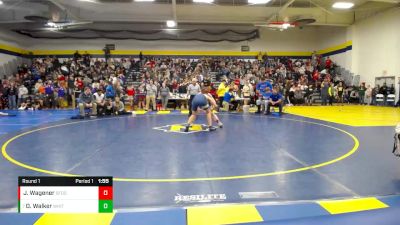 157 lbs Round 1 - Drew Walker, WHITMER vs Jackson Wagener, St Francis De Sales (Toledo)