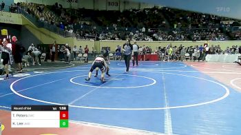 84 lbs Round Of 64 - Tristan Peters, Claremore Wrestling Club vs Khaos Lee, Union