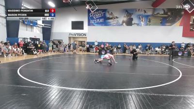 120 lbs Massimo Perentin, New Jersey vs Mason Pitzen, Ohio Scarlet