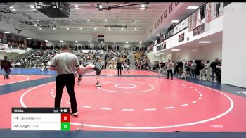 190 lbs Semifinal - Madden Hopkins, Gilmer Bobcat Wrestling vs Wolfgang Wight, Lumpkin County Wresting