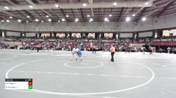 132 lbs Consi Of 16 #1 - Wyatt Croog, Gonzaga College High School vs Alex Forrester, Mercersburg Academy