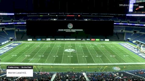 Warren Local H.S. "FloMarching" at 2019 BOA Grand National Championships, pres. by Yamaha