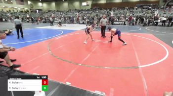 98 lbs Semifinal - Hayden Boise, Willows Wrestling vs Gage Bullard, Yuba Sutter Combat