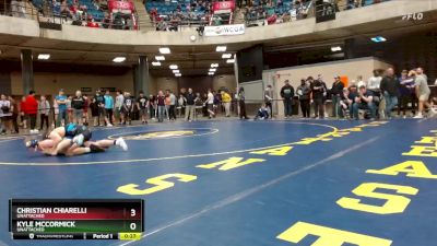 144 lbs Champ. Round 2 - Christian Chiarelli, Unattached vs Kyle Mccormick, Unattached