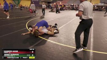 184 lbs Quarters & 1st Wb (16 Team) - Guiseppe Hoose, Drexel vs Gerrit Nijenhuis, CSU Bakersfield