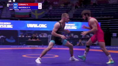 60 kg Repechage #4 - Victor Ciobanu, Moldova vs Helary Maegisalu, Estonia