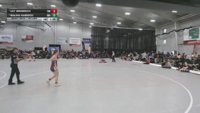 140 lbs Quarters - Maliha Hamidou, Askren Wrestling Academy vs Lily Weinreich, The Best Wrestler
