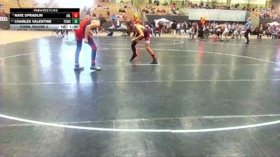 125 lbs Cons. Round 2 - Charles Valentine, Vikings Wrestling Club vs Nate Spradlin, Arlington Wrestling Club