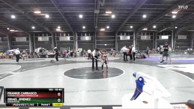 55-60 lbs Round 3 - Frankie Carrasco, Tucson Cyclones Fitness Club vs Israel Jimenez, Grindhouse