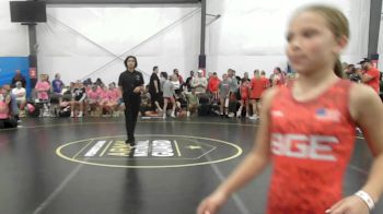 29 lbs Rr Rnd 1 - Kona Hughes, Badger Girls Elite - W vs Ella Naternicola, Valkyrie Girls WC - W