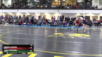 184 lbs Quarterfinal - Owen McDaniel, Albion vs Gideon Loewen, Olivet