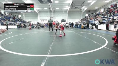 55-58 lbs Rr Rnd 3 - Carter Johnson, Duncan Demon Wrestling vs Bryley Payne, Duncan Demon Wrestling