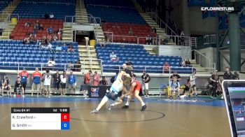 120 lbs Cons 64 #1 - Kolten Crawford, Iowa vs Gabriel Smith, Washington