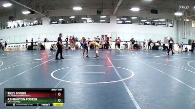 189 lbs Cons. Round 3 - Remington Foster, Unaffiliated vs Trey Myers, Michigan Grappler RTC