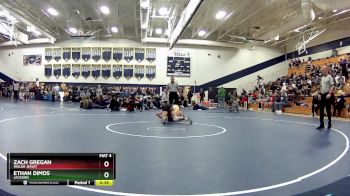 120 lbs 5th Place Match - Zach Gregan, Walsh Jesuit vs Ethan Dimos, Jackson