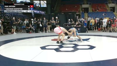 150 lbs Champ. Rd Of 64 - Paul Spitzer, New Jersey vs Grayson Hostetter, Pennsylvania