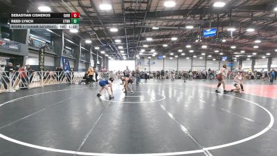 115 lbs Round 2 (10:45am Saturday) - Reed Lynch, CTWHALE vs Sebastian Cisneros, Cali Red
