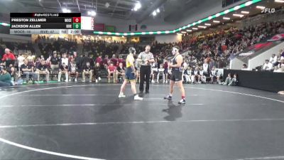 285 lbs 5th & 7th Place - Preston Zellmer, Woodbury Central vs Jackson Allen, Riverside, Oakland