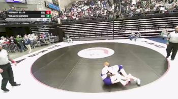 5A 132 lbs Cons. Round 2 - Denver Ellis, Box Elder vs Braken Hester, Box Elder