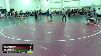165 lbs Round 3 (8 Team) - Jacob Chase, Team Michigan Blue vs Jacob Ebaugh, Team Delaware