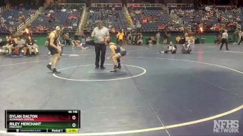 4A 145 lbs Champ. Round 1 - Riley Merchant, Pinecrest vs Dylan Dalton, Alexander Central