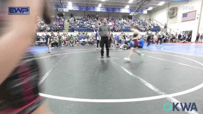 54-58 lbs Rr Rnd 2 - Danica Budzinski, Grove Takedown Club vs Gracelynn Pinkston, Pocola Youth Wrestling