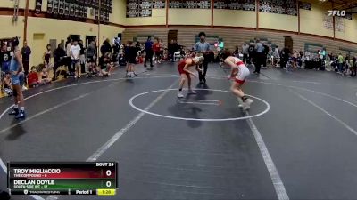 80 lbs Round 5 (10 Team) - Troy Migliaccio, The Compound vs DECLAN DOYLE, South Side WC