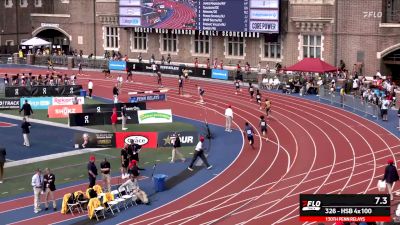 Boys 4x100 Prelims Event 326 Penn Relays H12