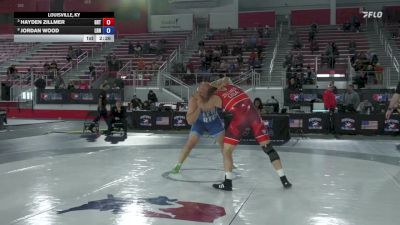 125 kg Cons. Quarters - Hayden Zillmer, Gopher RTC / TMWC vs Jordan Wood, Lehigh RTC/NYAC