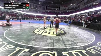 150 lbs Cons. Round 2 - Cash McClure, Vallivue vs Santiago Carbajal, Columbia