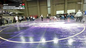 132 lbs Cons. Round 1 - Max Co, Lake Highland Prep vs Lincoln Beauchamp, Randall