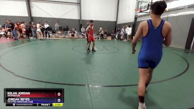 132 lbs Cons. Round 3 - Kelan Jordan, Washington vs Jordan Reyes, Tri Cities Wrestling Club