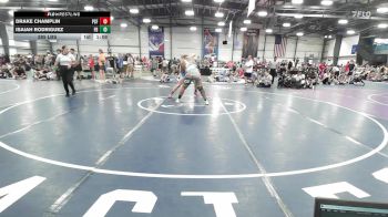 285 lbs Rr Rnd 1 - Drake Champlin, PSF Wrestling Academy vs Isaiah Rodriguez, Flickr Boyz Yahtzee