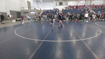 43-45 lbs Champ. Round 1 - Isaiah Zapata, Betterman Elite Wrestling vs Rylan Hackbarth, Bozeman Wrestling Club