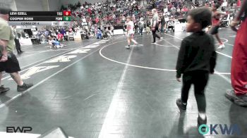 80 lbs Consi Of 4 - Levi Ezell, Tulsa North Mabee Stampede vs Cooper Ross, Ponca City Wildcat Wrestling