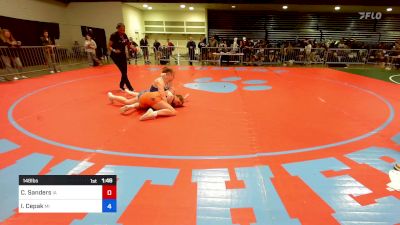 148 lbs Consi Of 16 #2 - Chloe Sanders, IA vs Isabella Cepak, MI