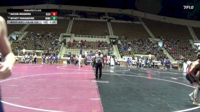 1A-4A 126 Champ. Round 1 - Jacob Biggers, Cleburne County vs Wyatt Paramore, Northside Methodist Academy