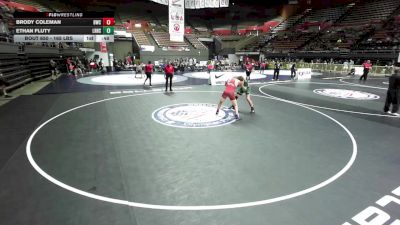 165 lbs Cons. Quarters - Ethan Fluty, Liberty Ranch High School Wrestling vs Brody Coleman, Betsu Wrestling Club