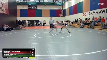 138 lbs Champ. Round 1 - Bradley Johnson, Sprague vs Daniel Melloul, South Eugene