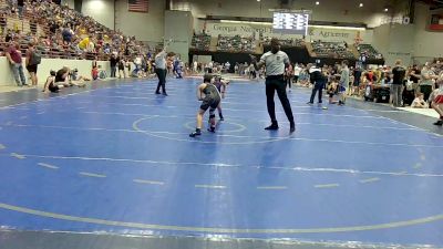 76 lbs Round Of 16 - Jett Risner, Georgia vs Jax Baker, Banks Co. BattleBorn Wrestling