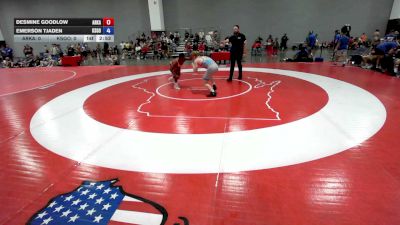 175 lbs Desmine Goodlow, Arkansas vs Emerson Tjaden, Team Kansas Gold