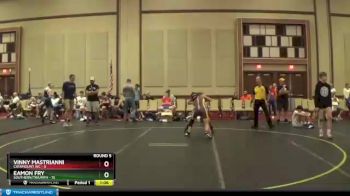 105 lbs Round 5 (6 Team) - Eamon Fry, Southern/Triumph vs Vinny Mastrianni, Catamount WC